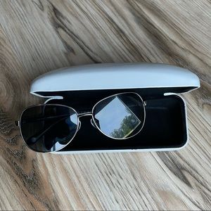 Nine West NW126 Silver/Grey Gradient Sunglasses